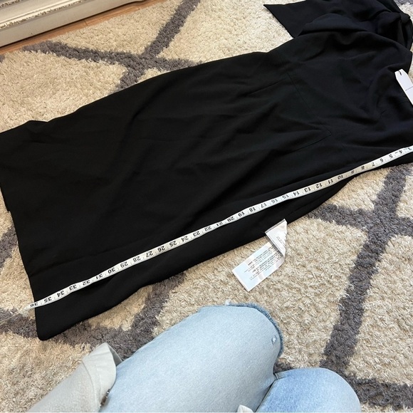 NWT Dress the Population Tiffany One-Shoulder Midi Dress - Picture 11 of 15